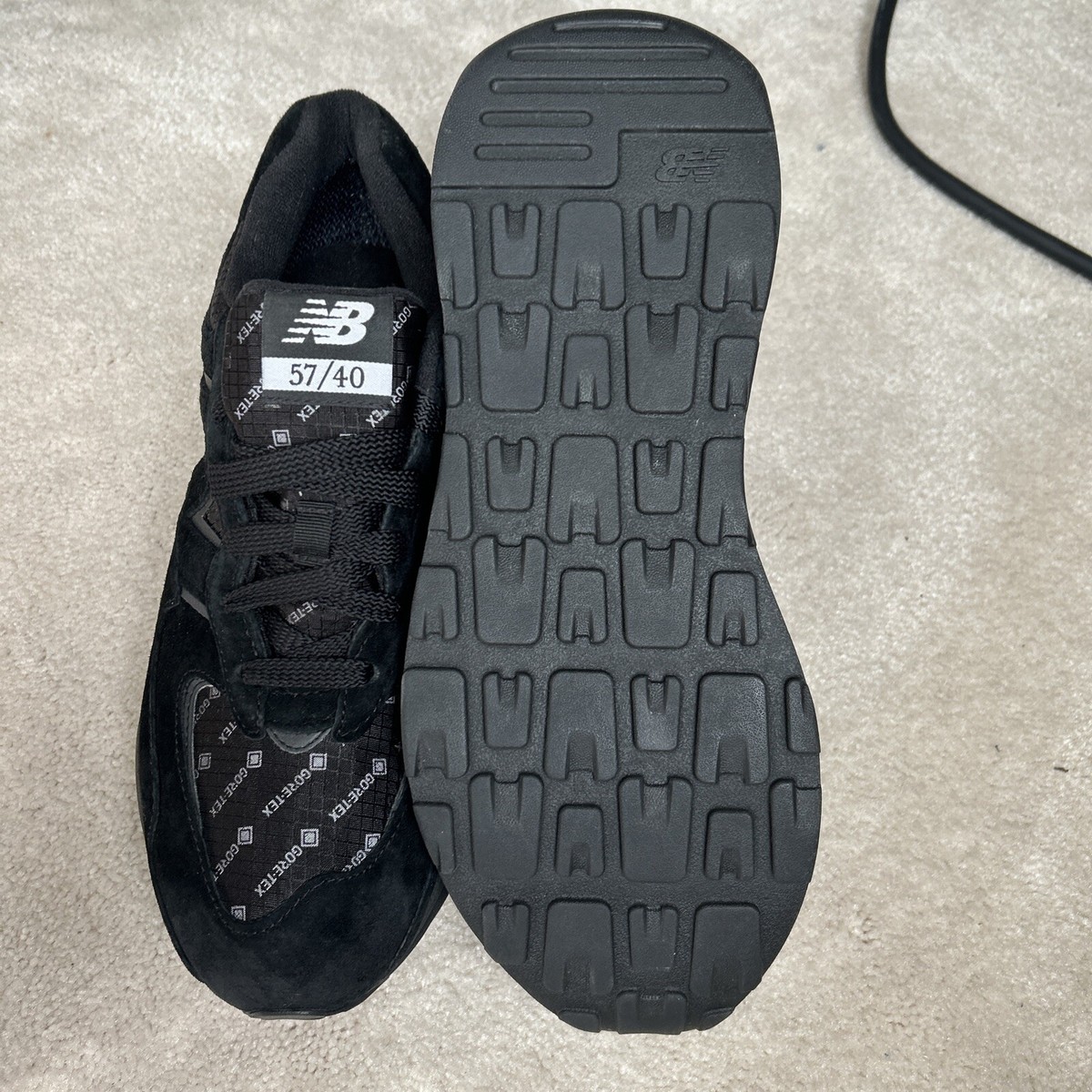 New Balance 57/40 GTX 'Black' M5740GTP Gore-Tex Sneakers