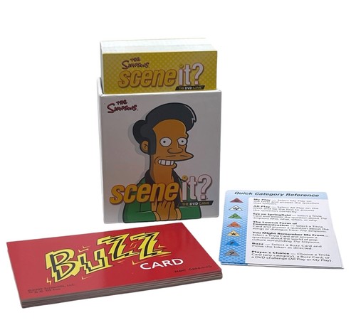 Scene It The Simpsons Replacement Complete Card Set Trivia, Buzz, Category Cards - Picture 2 of 4