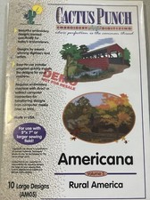 Cactus Punch V 5 Americana Rural America ricamo design 10 disegni AM05) demo
