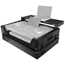 ProX XS-PRIME4-WLTBL Black on Black Flight Case to fit Denon Prime 4
