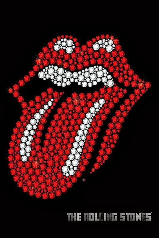The Rolling Stones : Bling Lips - Maxi Poster 61 x 91.5 cm new and sealed
