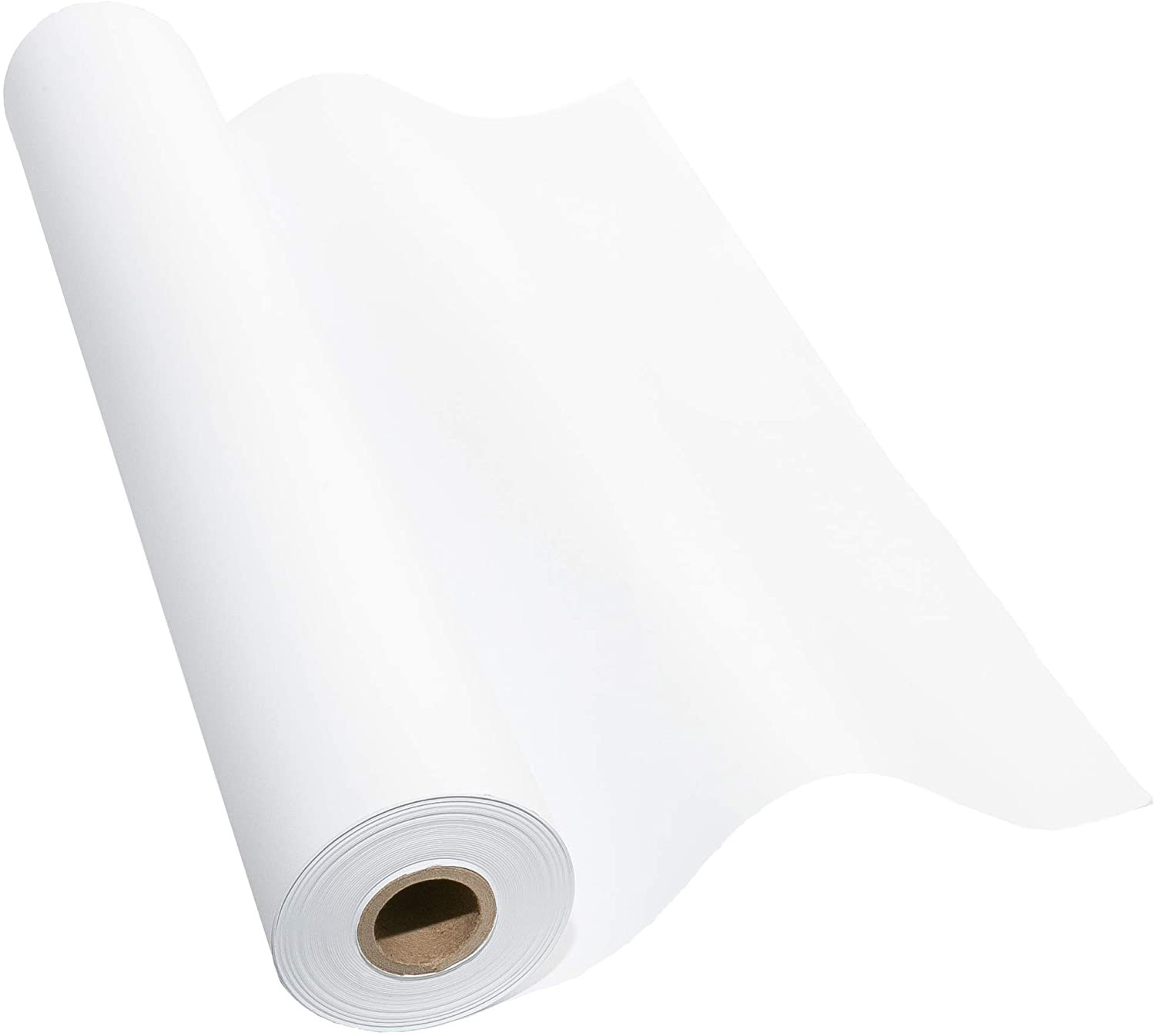 Made in USA White Kraft Paper Wide Jumbo Roll 48&Prime; x 1200&Prime; (100ft) Gift Wrapping