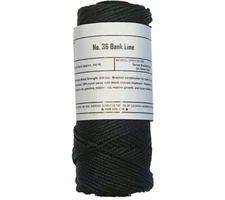 Bank Line Size 36 Tarred Braided 5col Survival Supply Half Pound Roll 240 ft