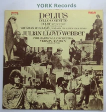 RS 9010 - DELIUS - Cello Concerto JULIAN LLOYD WEBBER / HANDLEY - Ex LP Record