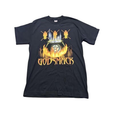 希少◎ 1999 GODSMACK Voodoo Tour XL Vintage Godsmack Voodoo Tour 1999 T Shirt 90s Heavy Metal Rock L