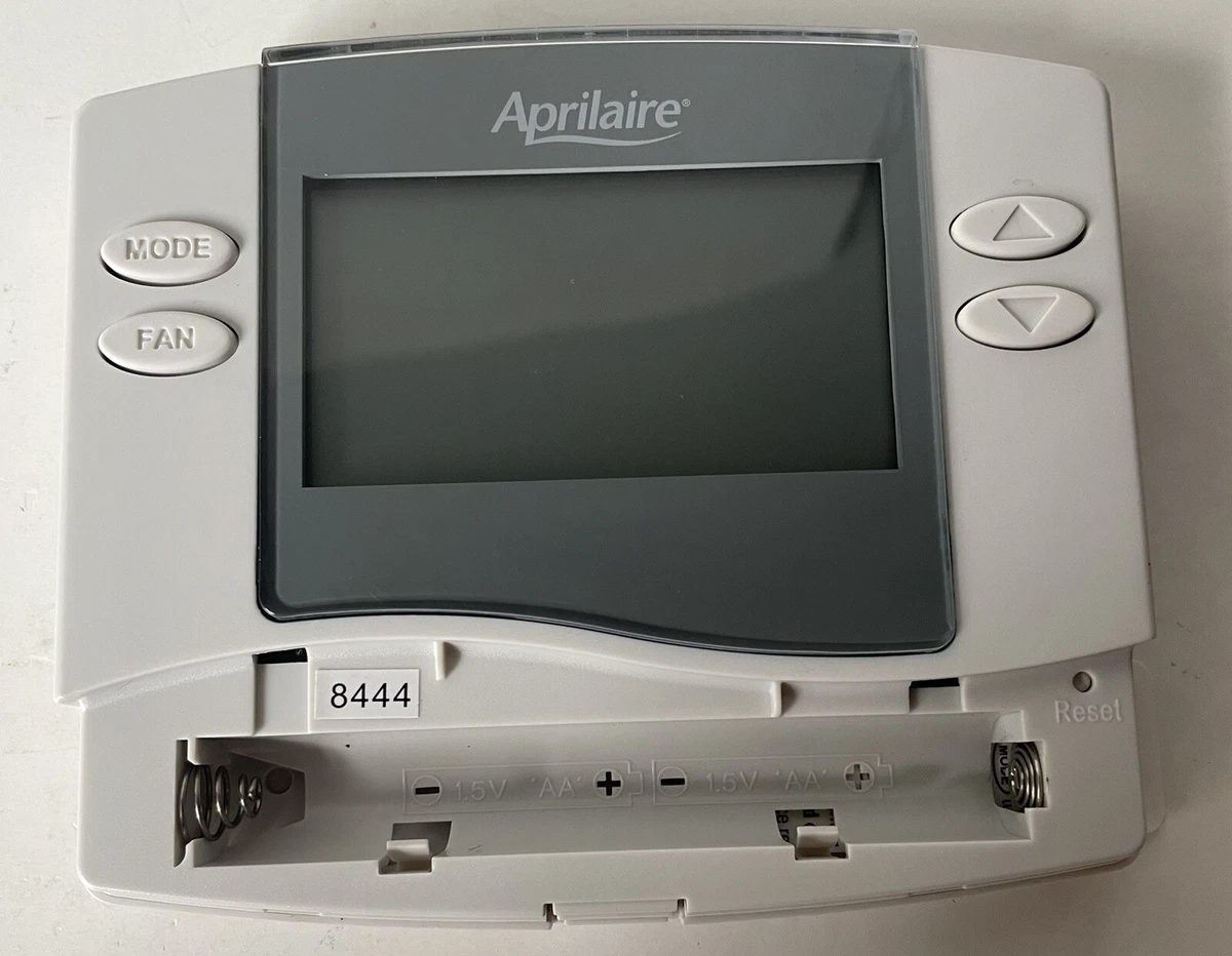 Aprilaire 8444 Electronic Non-Programmable 1H/1C Thermostat W/ Manual  Tested | eBay