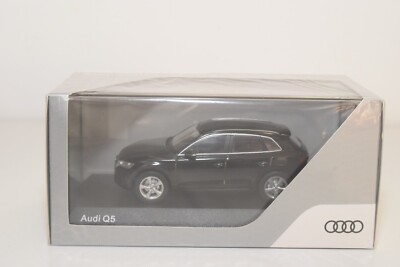 B6 1:43 ISCALE I SCALE AUDI Q5 MYTHOS BLACK DEALER BOX MIB