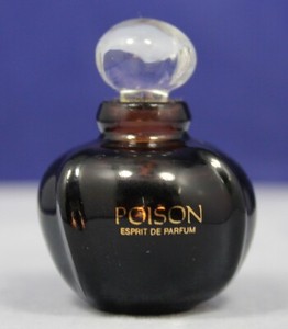 Vintage Christian Dior 0.17/5ml Miniature POISON Esprit of Parfume.