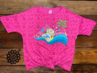 Disney AULANI Resort & Spa Hawaii Ladies XS Shirt Duffy SUNNY DAYS 