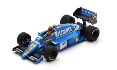 S3965 SPARK 1:43 Osella FA1G British GP 1985 Piercarlo Ghinzani