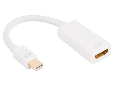 Mini Displayport 1.2 Male to HDMI Female Passive Adapter Cable with Audio 4K ...