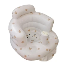 Inflatable Baby Seat for Babies 3 Months & Up, Baby Floor Seats for Sitting U...