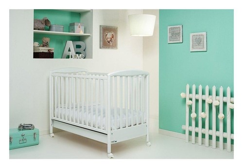 Foppapedretti Lettino infanzia LUCY (131x73x103cm) Bianco 170210 - Foto 2 di 2