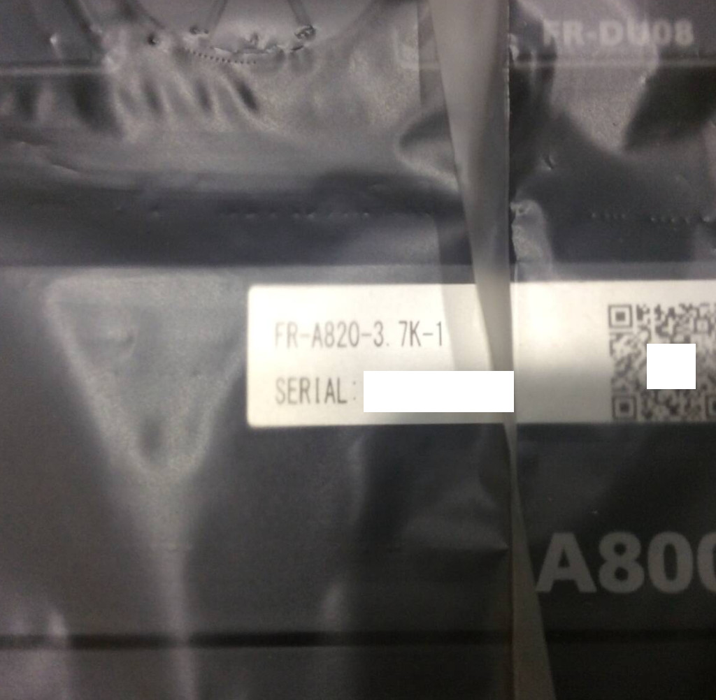 Mitsubishi FR-A820-3.7K-1 High Performance Inverter FR-A800 Mitsubishi FR-A820-3.7K-1 High Performance Inverter FR-A800