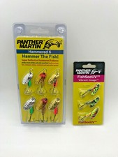 Panther Martin Spinner Fish Lure (2 Packs) Bait Multicolor Best Hammer FishSeeUV