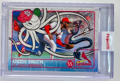 2021 Topps Project 70 Ozzie Smith 2015 by CRAOLA Card #119 Cardinals (PR /1653)