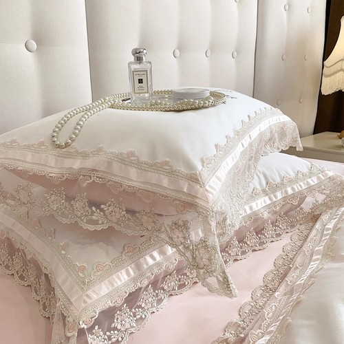 4 Pieces Bedding Set Duvet Cover Bed Sheet Pillowcases Home Bedclothes - Picture 16 of 18