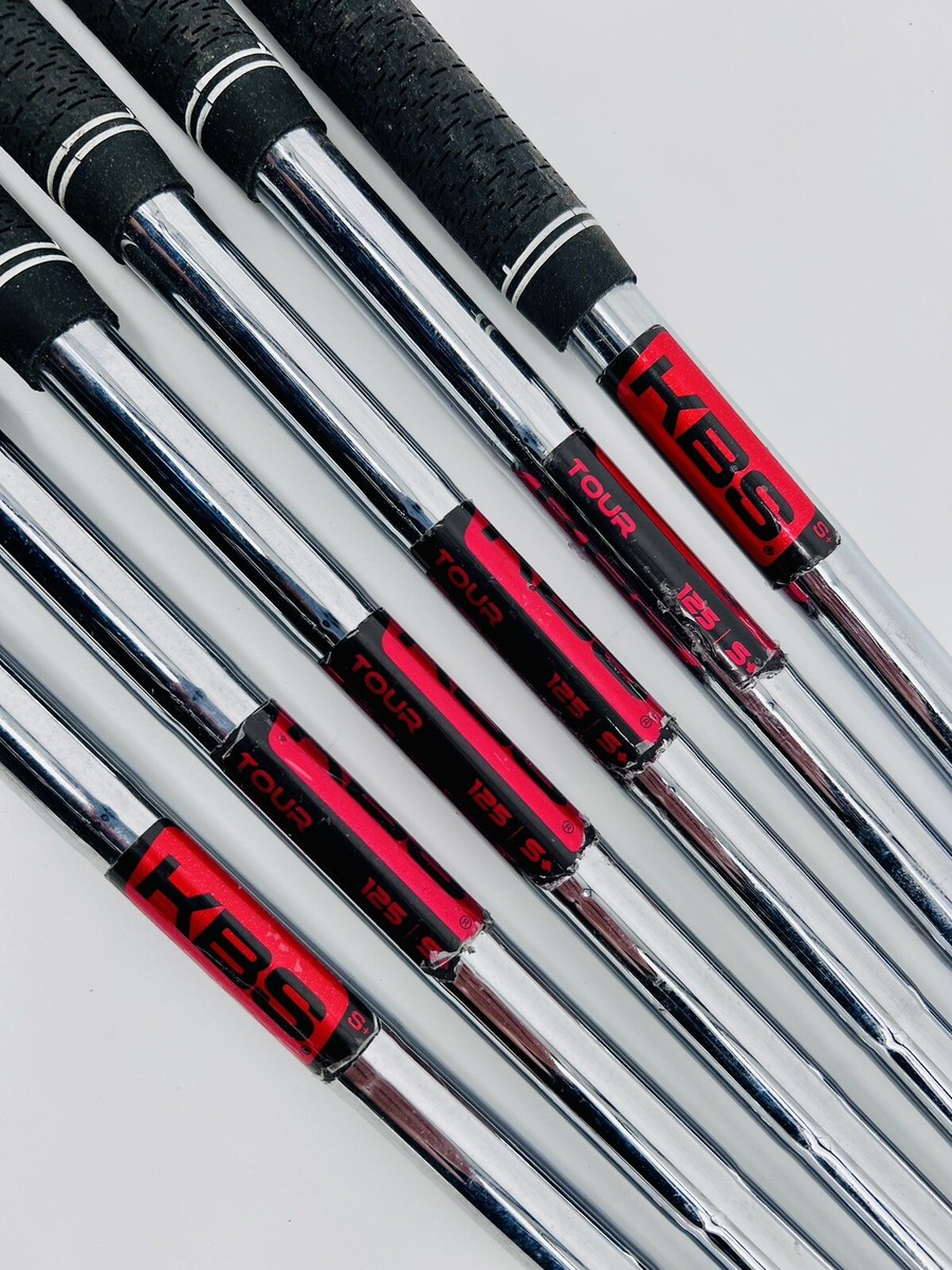 KBS Tour 125g Stiff Plus Iron Pulled Shaft Set 5-PW | eBay