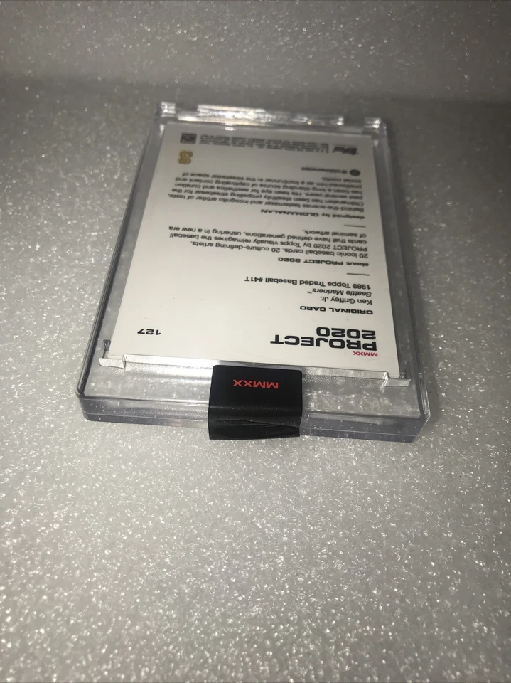 Topps PROJECT 2020 Card 127 - 1989 Ken Griffey Jr. by Oldmanalan - Image 4 of 4