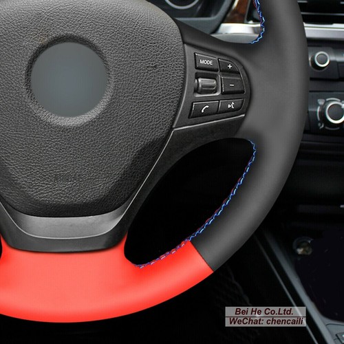 Hand Sew Genuine Leather Car Steering Wheel Cover For BMW 3 Series F30