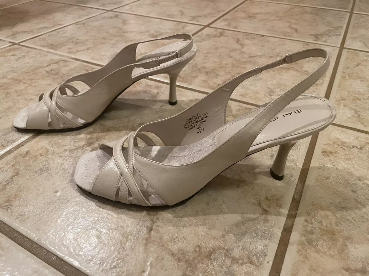 Bandolino open toe pump hot sale
