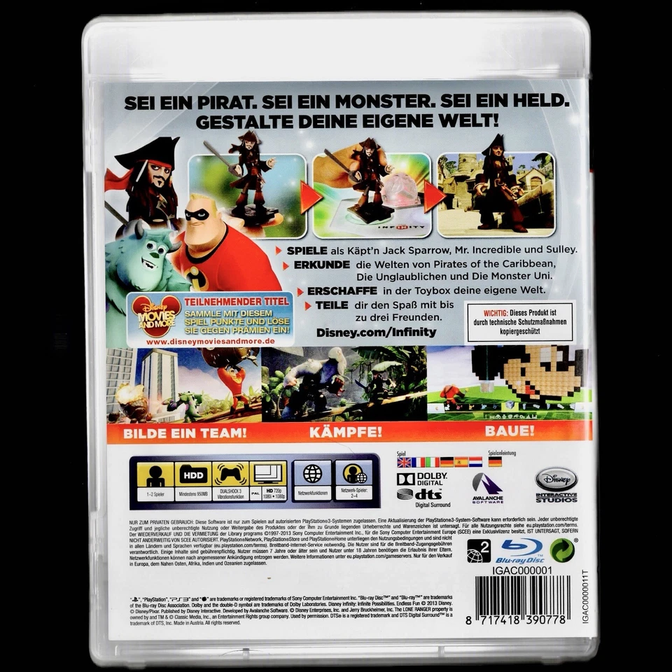 Disney Infinity 1.0 🐭🪿(Sony PlayStation 3, 2010)🇩🇪💛 - Bild 2 von 2