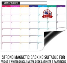 Combinacion De Calendario Y Panel De Corcho De Pizarra Magnetica, 3 PCS Nuevo