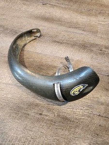 2013 KTM 65sx P3 Pipe Guard Carbon Fiber