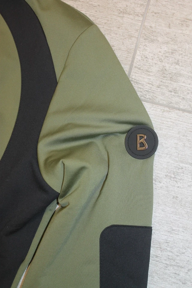 Bogner Herren Sport Ski Jacke Midlayer KENO Sweater Grün Schwarz Größe S - Bild 4 von 4
