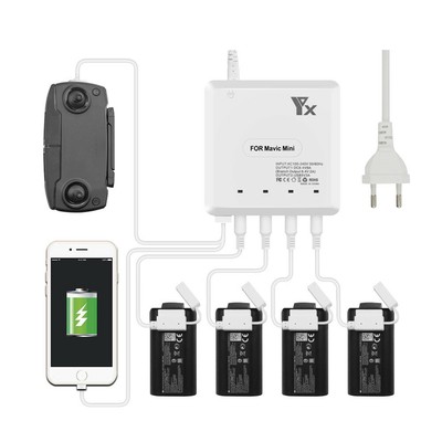Schnellladung Akku Ladegerät+Ladegerät Ladestation Adapter ...