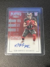 2016 Panini Contenders - Rookie Ticket Adam Humphries #265 Playoff Ticket /99...