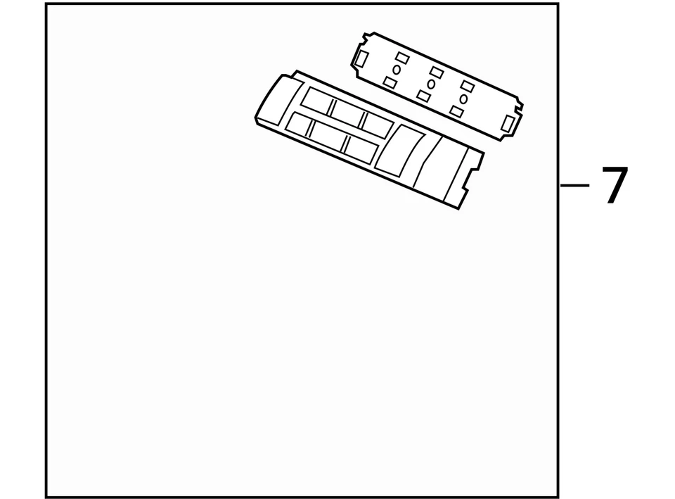 Aquecedor controle A/C ACURA RL 09 10 11 12 - Imagem 3 de 3