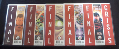 2008 DC Final Crisis: Legion of Super-Heroes COMPLETE SET of 5 Comics (1-5) NM!!
