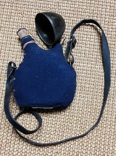 LOT GOURDE QUARTER French infantryman BLUE IRON GREY WWI 1GM 1914 1918