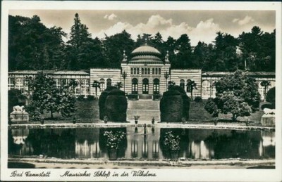 Postcard Bad Cannstatt Moorish Castle in Wilhelma (No. 9497 Stuttgart