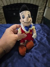 PINOCCHIO DISNEY 9 STUFFED PLUSH BEAN BAG TOY PRE-OWNED
