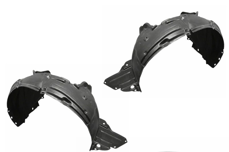 Front Left & Right Fender Liner Liners Pair Set For Nissan Sentra 2013-2019