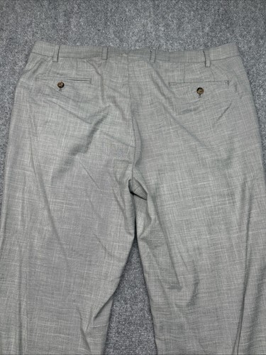 LRL Ralph Lauren Dress Pants Mens 40x32 Gray Stretch Flat Front - Picture 13 of 16