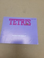 Nintendo NES Tetris Instruction Booklet MANUAL ONLY