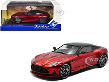 2023 ASTON MARTIN DB12 COUPE HYPER RED 1/43 DIECAST MODEL CAR BY SOLIDO S4315701