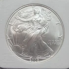 2006 Silver Eagle NGC First Strikes Gem Uncirculated 1 oz .999 Silver $1