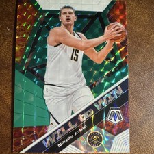 Panini 2019-20 Mosaic Nikola Jokić Denver Nuggets Will to Win Insert #9