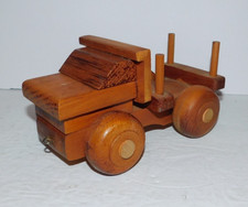 NEAT WOOD-N-TOY FORESTCRAFT CRAIGMONT IDAHO WOODEN TRUCK