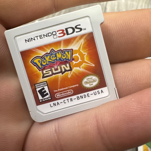 Pokémon Sonne (Nintendo 3DS, 2016) mit Handbuch getestet funktioniert - Bild 2 von 6
