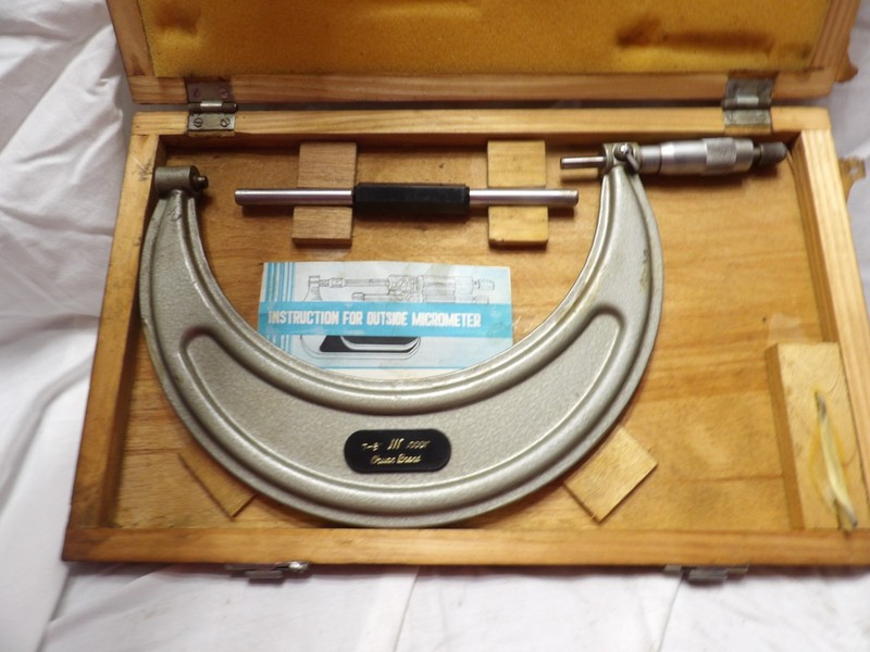 Chuan Brand 7-8" Out5side Micrometer .0001