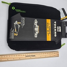 Tucano Doppio Multifunctional Dual Compartment COVER SLEEVE FOR IPAD 9.7   BLACK