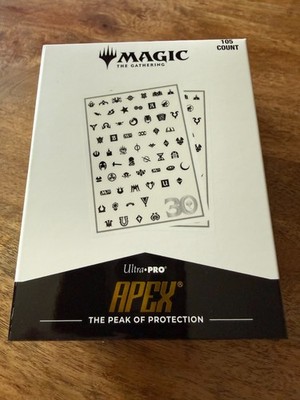 105 Ultra Pro Apex Deck Protector Sleeves -NEU/OVP- 30th Anniversary - MTG Magic