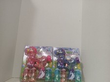 bundle 2 bubble gun blasters 1 pink horse and 1 purple horse new still in pack