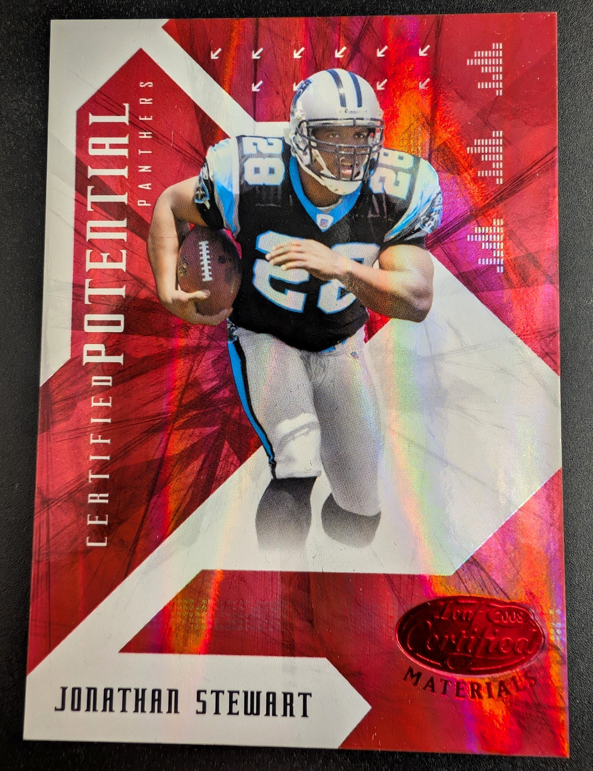 Jonathan Stewart Leaf Certified Materials Certified Potential #CP2 Base