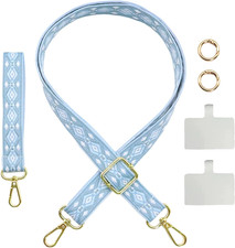 Adjustable Phone Lanyard - Phone Wristlet  Crossbody Phone Strap, Versatile for